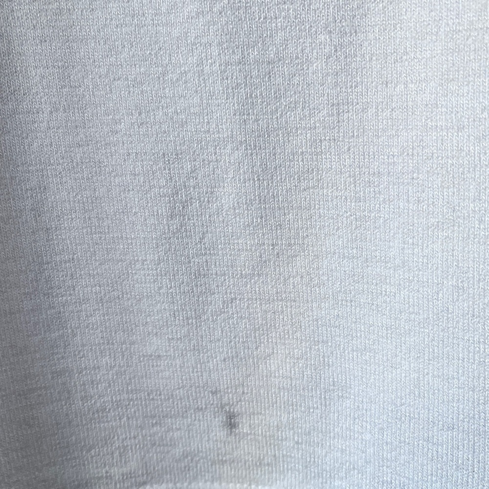 GAP Women’s Basic Normcore White Knit Long Ribbed Sleeve Boat Neck T-shirt Sz S - Picture 5 of 9